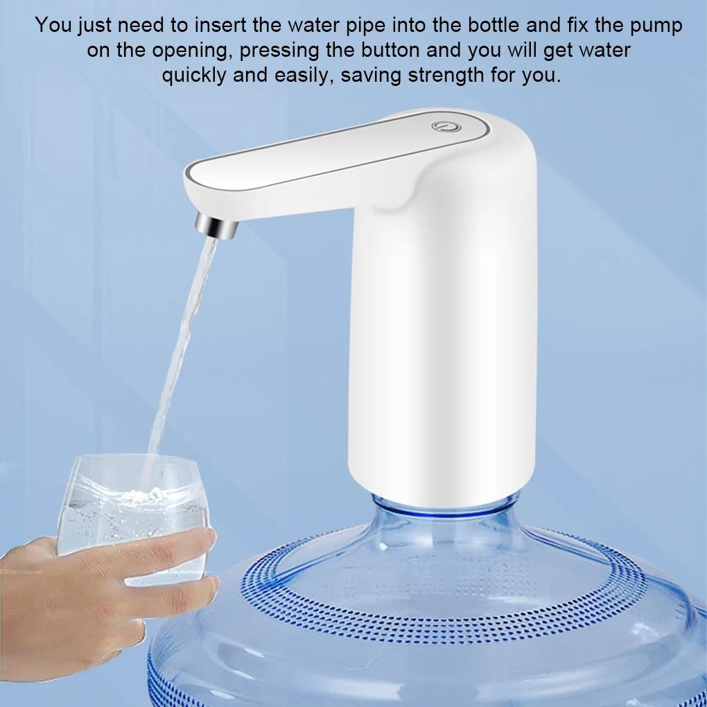 Water Dispenser Automatic Mini Barreled Water Electric Pump Usb Charge