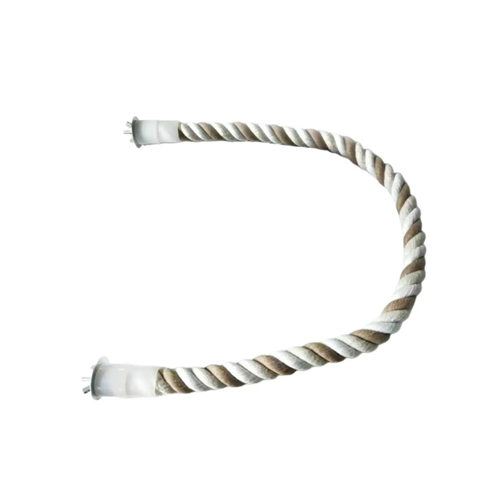 Parrot Climbing Rope Screw Mounted Hemp Swing Activity Center Cage Accessory Hanging Stand Rope for Conures Small Medium Parrots