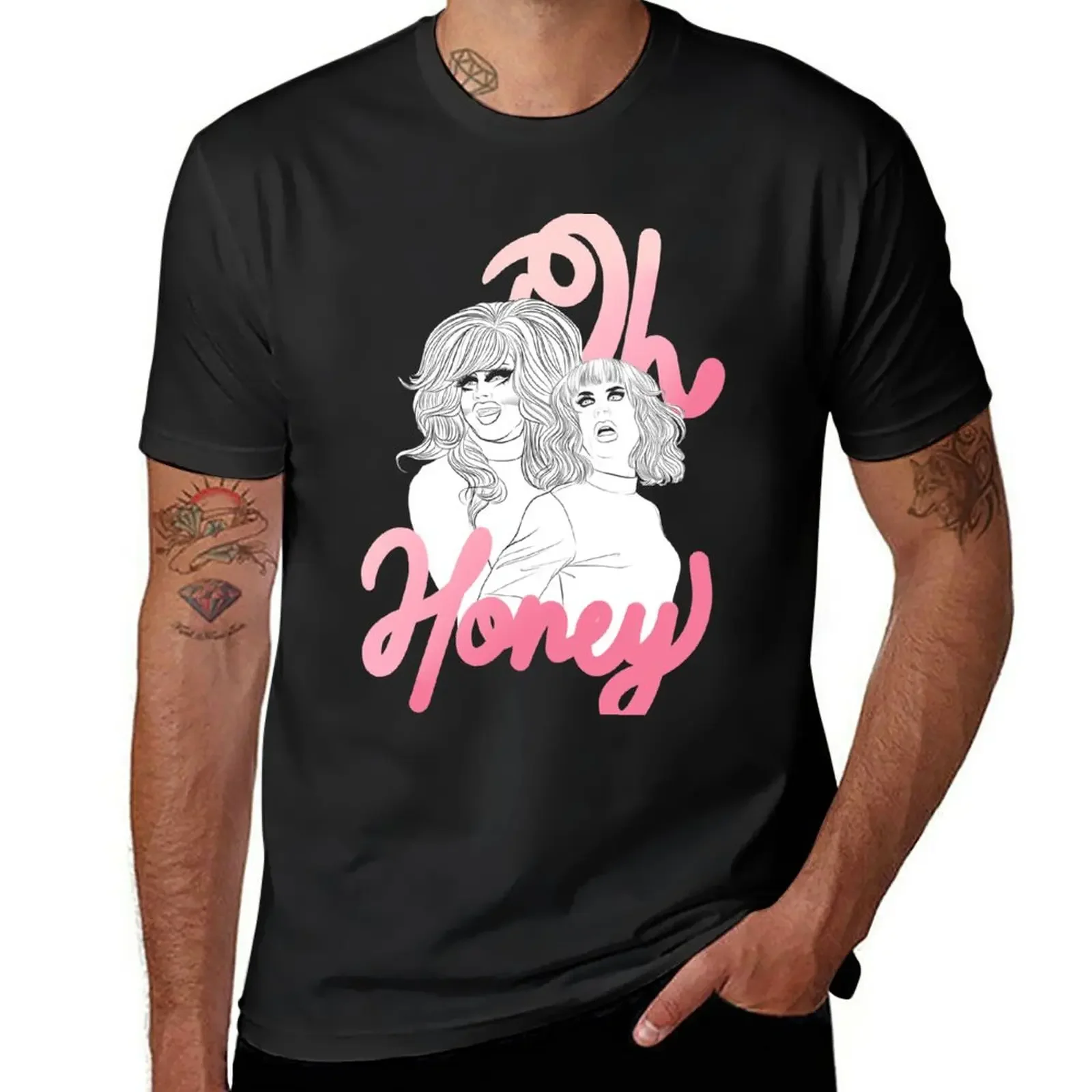 

OH HONEY T-Shirt new edition summer clothes men clothing