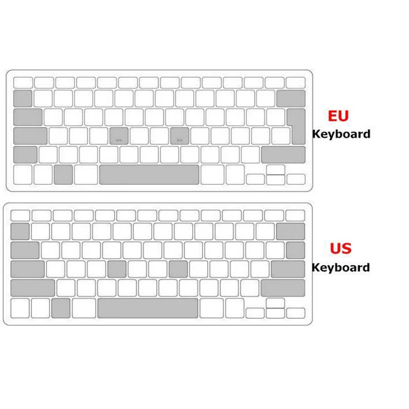 핫키 키보드 커버, 미국 레이아웃, MacBook Air13 A1466 A1369 20102017 MacBook Pro13/15 A1502 A1425 A1278 A1398 A1286