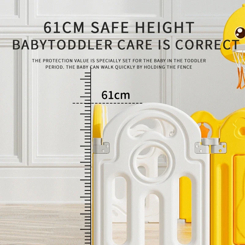 Popular Indoor Plastic Folding Sale Baby Toy Fence HDPE Material Modern Design Style