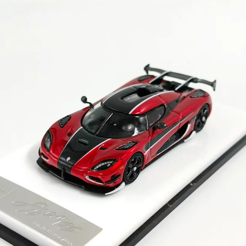 TPC 다이캐스트 1:64 스케일 아게라 RS 합금 시뮬레이션 자동차 모델 성인 클래식 컬렉션 기념품 소년 선물 장식품