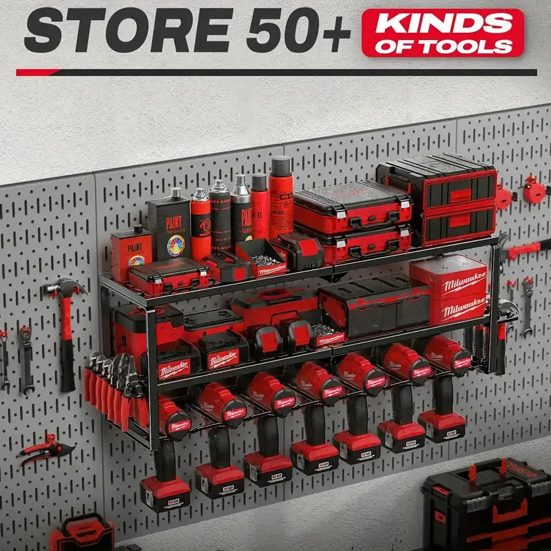 Heavy Duty Metal 3 Layers Tool Shelf for Garage Organization for tool organizer
