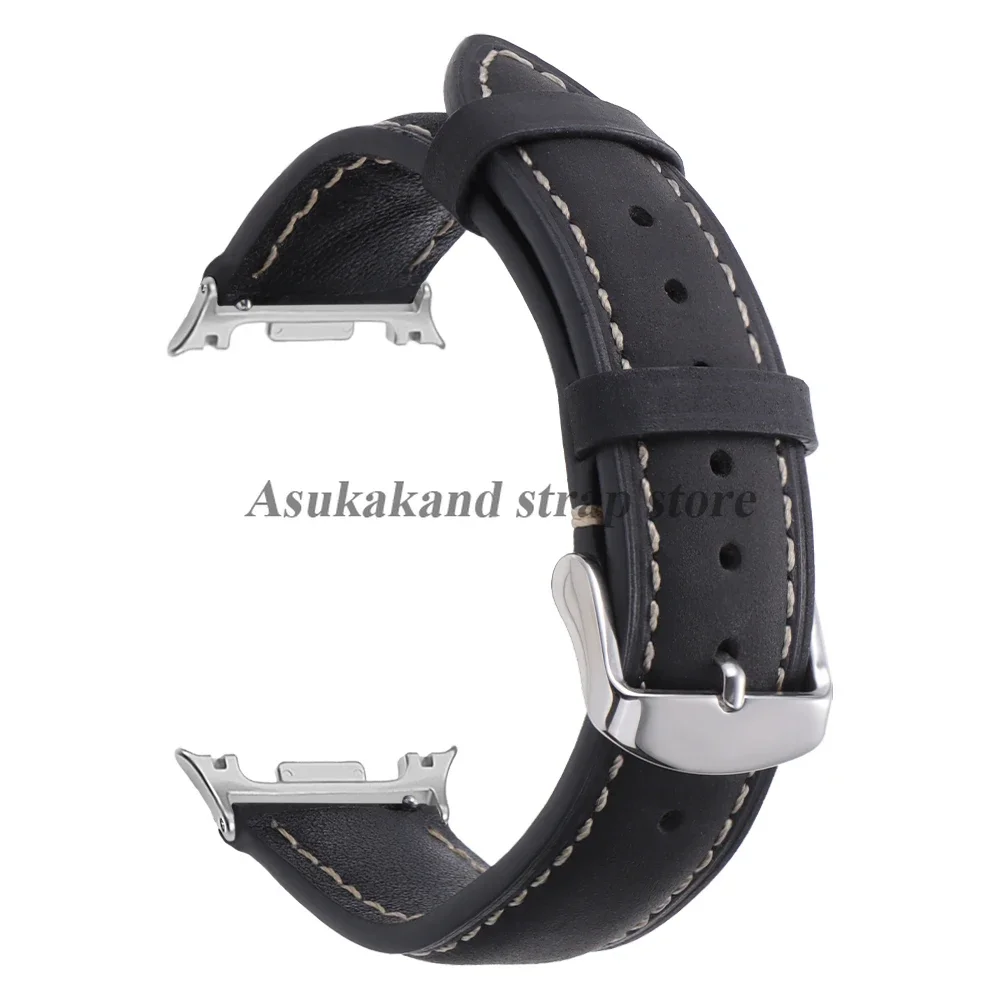 Retro Leather Cowhide Watch Strap Men's Bracelet