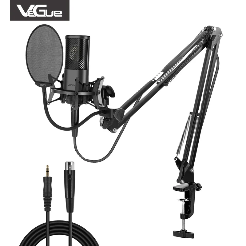 ProfessionalMetalVoiceRecordingPodcastStreamingMicrophoneKit