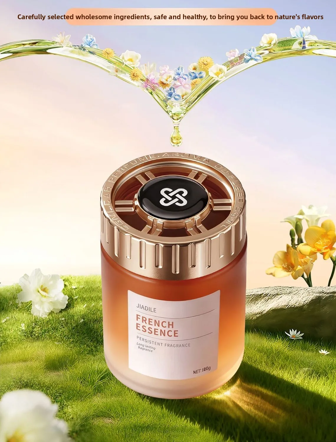 Car Aromatherapy Diffuser Balm For Odor Elimination Long Lasting_voghion.com