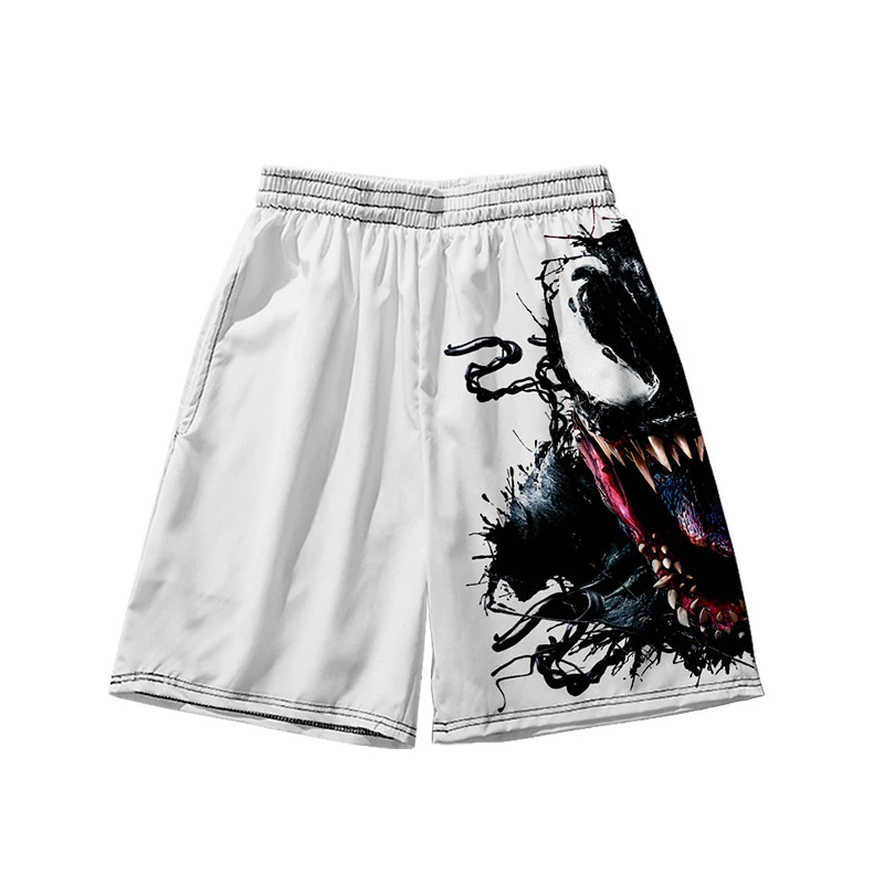 Venom pantalones cortos de Marvel para Shorts transpirables niño, spiderman, Disney, playa, estampado 3D, regalo Pop| | - AliExpress