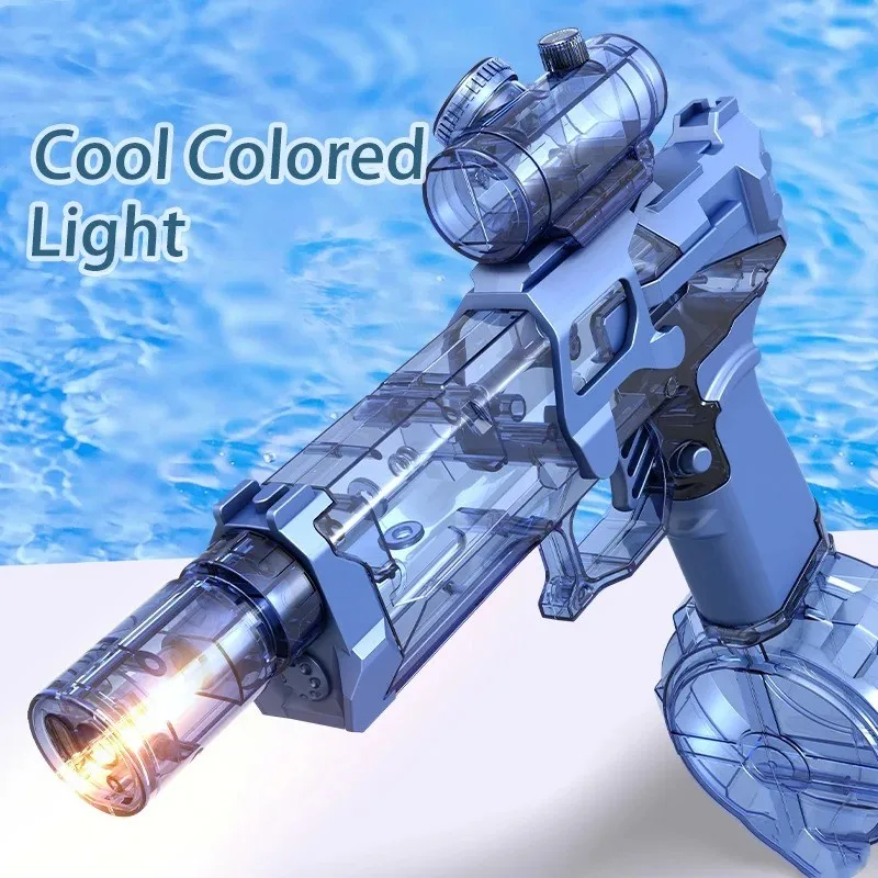 New Summer Electric Water Gun Toys Bursts High-pressure Strong Charging Energy Water Automatic Water Spray Children Toy 4
