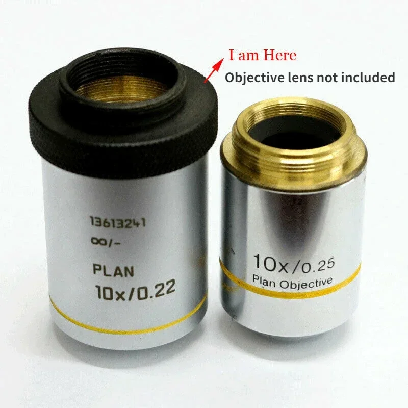 Mikroskop Adapter Ring M39 Zu RMS - Objektiv Konverter Für Nikon Zeiss