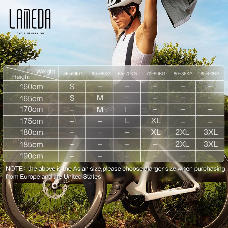 Men's Cycling Bib Tights Lameda With Comfortable Stylish Bicycle Apparel For Optimal Performance Quality
