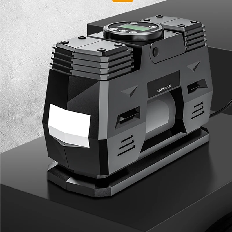 

Vehicle-mounted Inflation Pump, Car, Portable Car Tyres, High-power Electric Double-cylinder Air Pump, Home and Car Dual-purpose