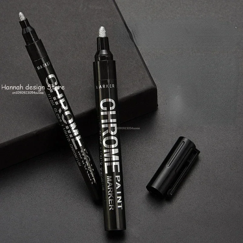 Electroplating Chrome Mirror Marker Pen 0.7/1/3mm