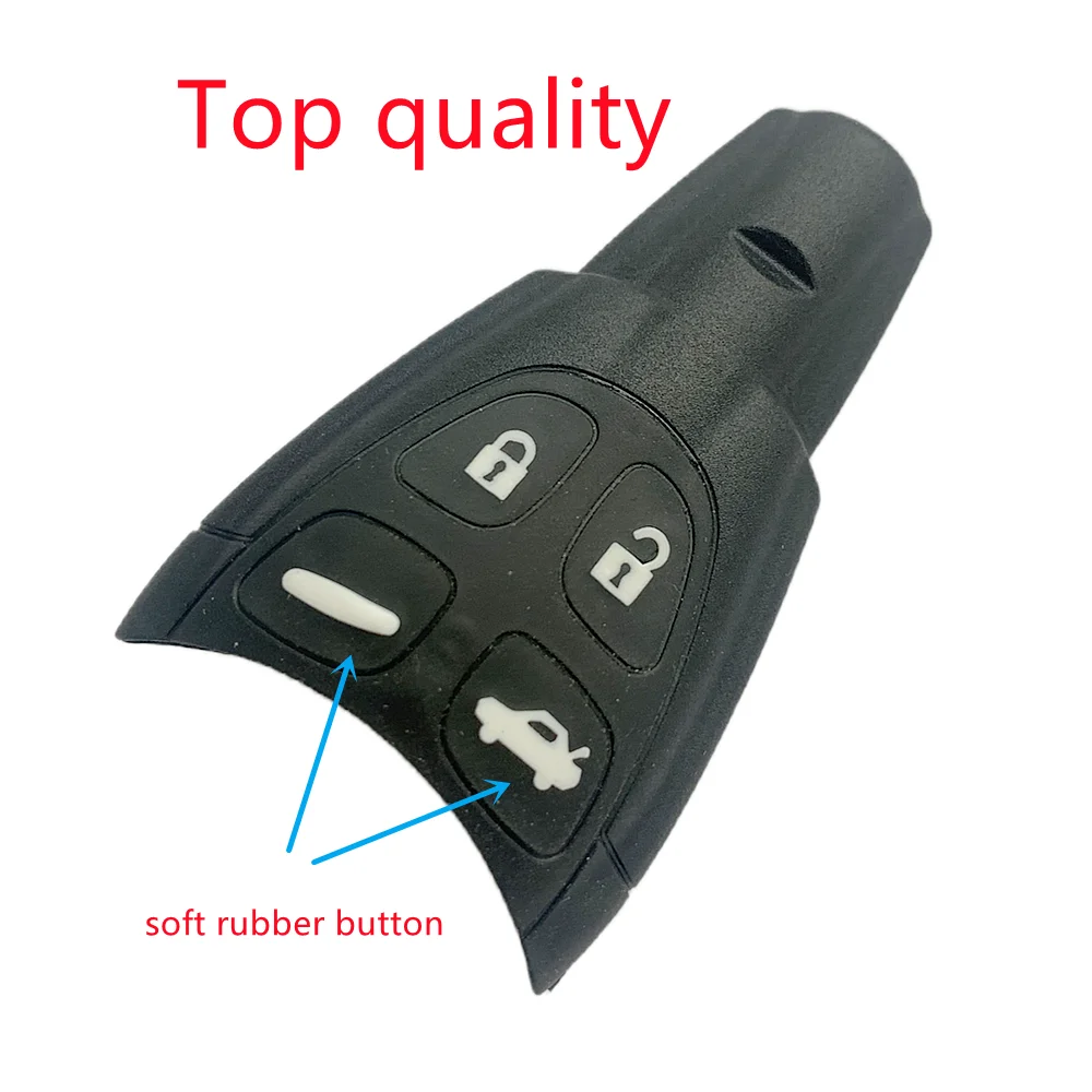 XUKEY 4 Button Silicone Car Remote Key Case FOB Shell per Mazda 2 3 5 6 CX-5 CX-7 CX-9 Miata MX-5 Axela di Protezione del Display