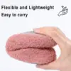 Goosecret Women House Memory Foam Slippers Winter Indoor Flat Cotton Shoes Teddy Fleece Bedroom Sock Shoes with Soft Rubber Sole 5