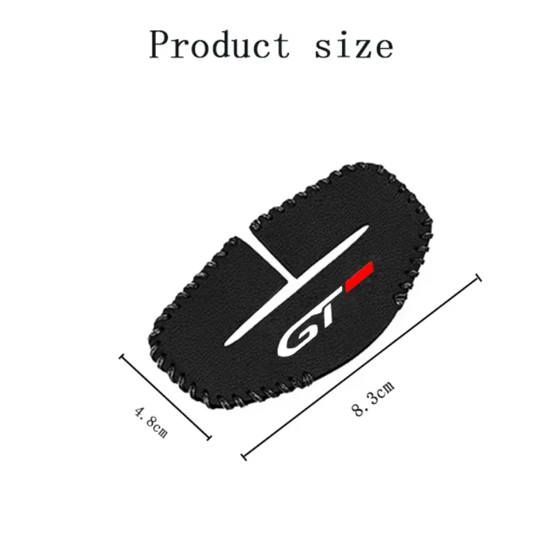 PU Leather Car Seat Belt Buckle Clip Cover Protector Anti-Scratch Case 2pcs For Peugeot GT GTLINE GTI 508 5008 3008 208 2008 308