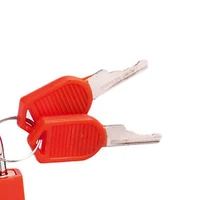 8 шт. мини-замок из цинкового сплава, красочный дорожный противоугонный замок, пластиковый чехол, ящик, багажный замок для школьного общежития, шкафчик для спортзала — изображение 5