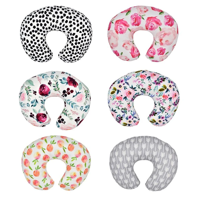 Baby Nursing Pillow Case Elastic U-shaped Pillow Case Detachable Pillow Cover comforter sets