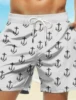Men's Loose Beach Shorts Drawstring Quick Dry Board Shorts Swims For Summer Women Men 3D Print Casual Oversized Sport Shorts 2