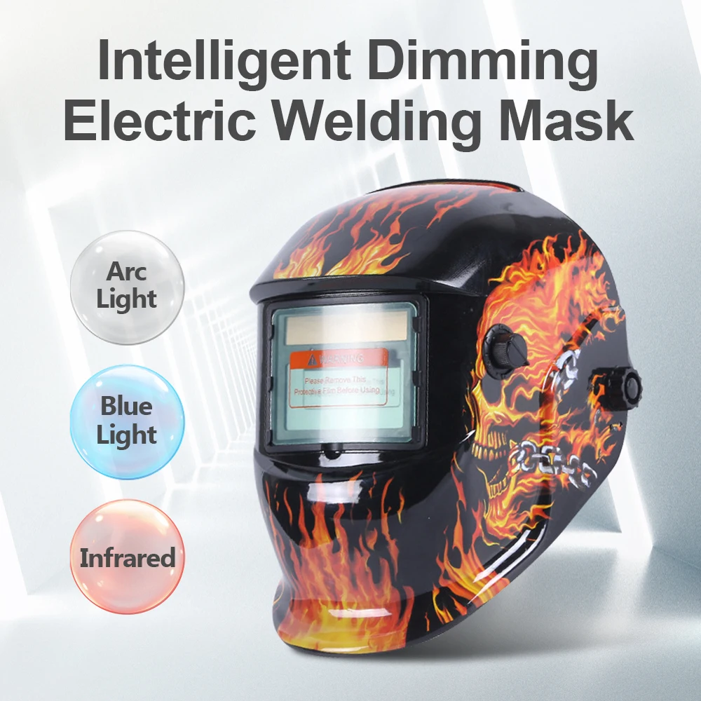 

Welding Mask True Color Solar Automatic Li Battery Electric TIG MIG MMA Welding Helmet Auto Darkening Welder Protective Cap