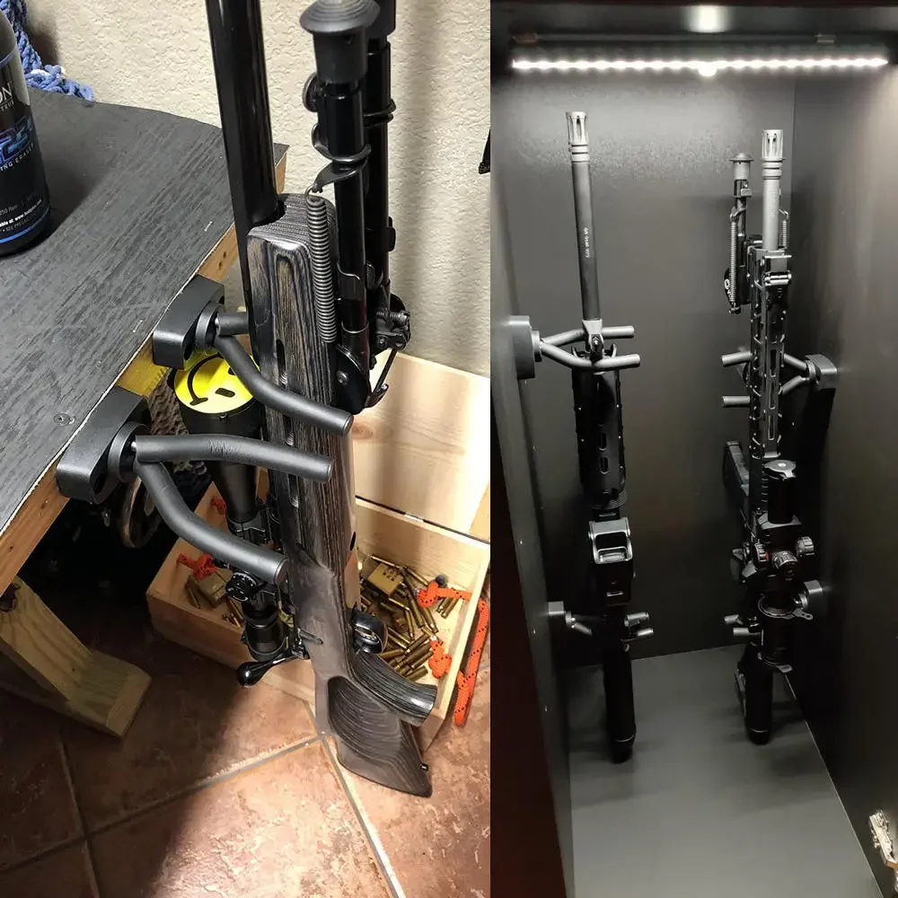 Gun racks Wall Mount Storage Display Hanger Hook For Rifles Shotguns Pistol Airsoft Compound Bow Baseball Bat