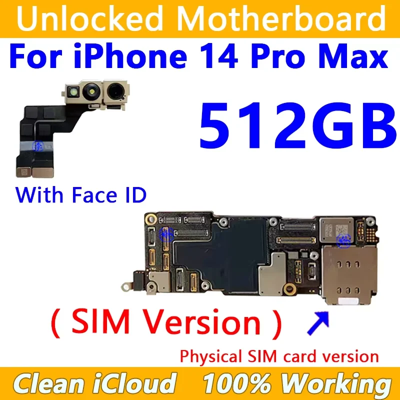 iPhone16 マザーボード　Face ID付き iPhone16 マザーボード Face ID付き IPhone 14 Pro Max用の