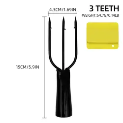 Enhanced Harpoon Tip with Barbed Spring Steel (3 Prong)