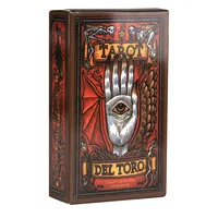 Tarot del A Tarot Deck and Guidebook Inspired by the World of Guillermo del Toro Novelty Book Beginners Card Game Deck Toy 2