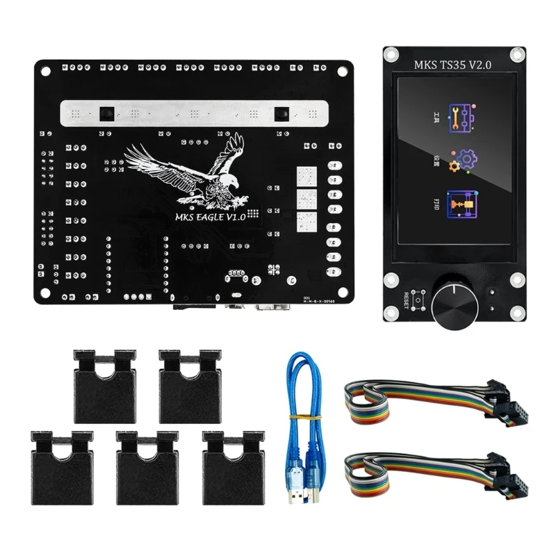 32bit Control Board TMC2209 UART Onboard TFT TS35 Display USB Printing VS 3D Printer Main Board Accessories Dropship