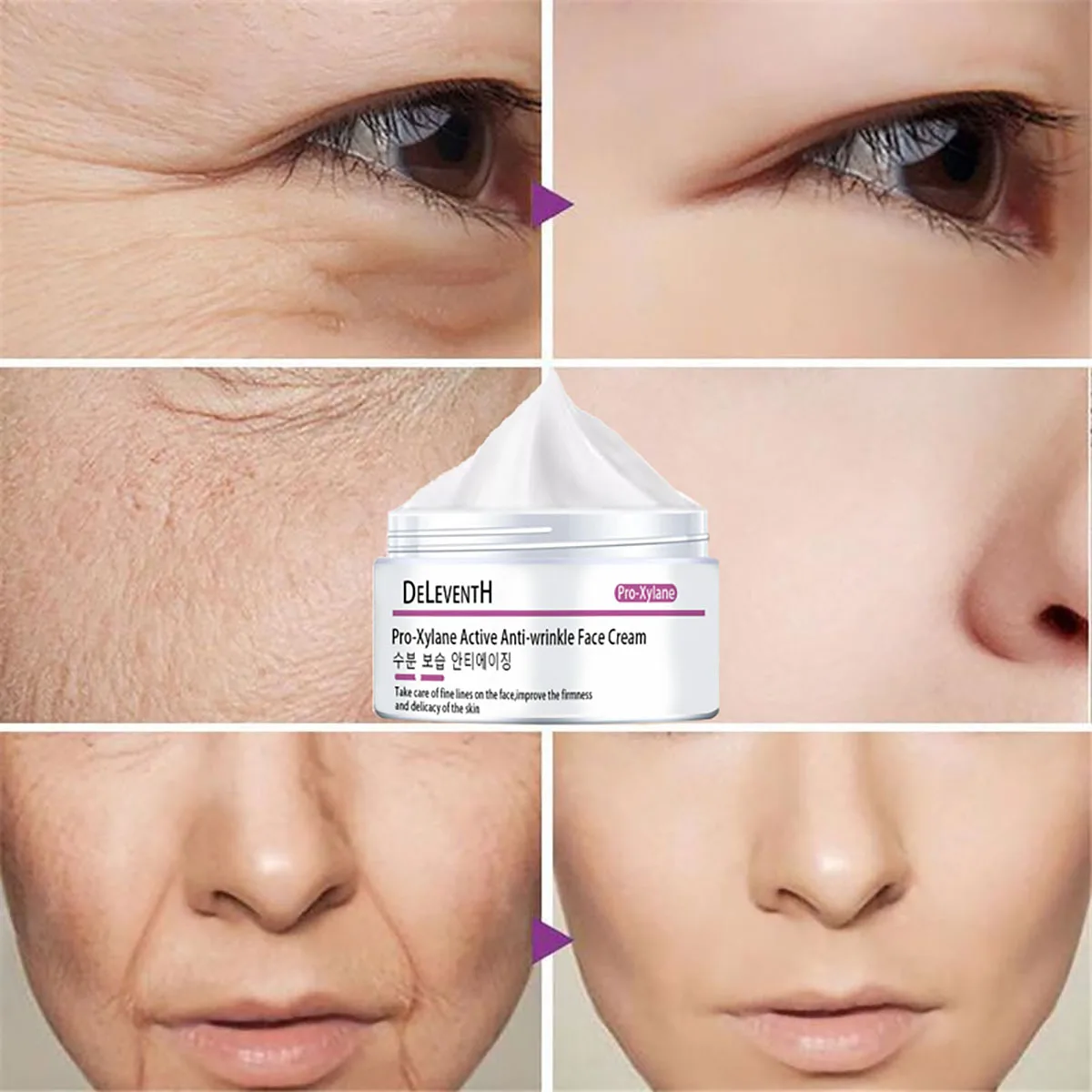 Face Cream Skin Cream 5 Seconds Instant Wrinkle Remover Face Cream Eye Firming Anti Aging Lifting Moisturizing Facial Cream Remove Fineline Skin Care