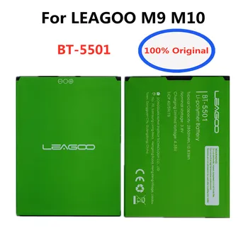 New 100% Original 2850mAh BT-5501 Rechargable Battery For LEAGOO M9 M 9 M10 M 10 BT5501 Smart Mobile Phone Replacement Bateria