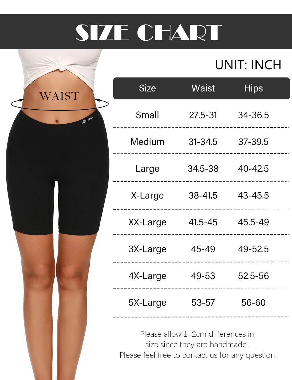 POKARLA 4PCS Women’s Comfortable Cotton Underwear Soft Breathable High Waisted Underwear Female Plus Size Panties for Work Sport