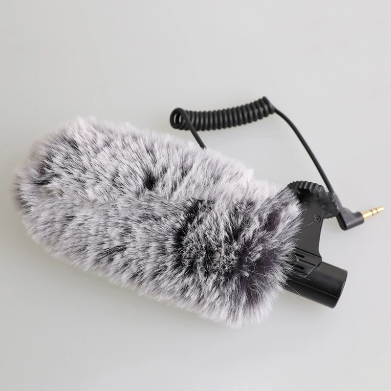 Professional Windshield Cover for 700 Shotgun Microphones Windscreen Muffs Reduce Wind Noise Enhances Sound Quality