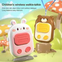 Children Walkie Talkie Cute Rabbit Intercom Machine Parent-Child Wireless Outdoor Toys for Boys Girls From 3 To 5 Years Old Gift 2