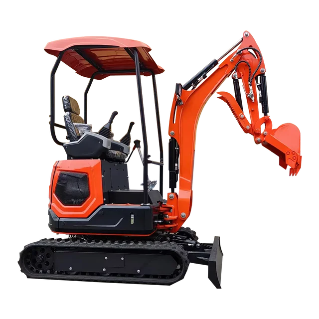 Small Excavators Machine Customization Hydraulic Mini Small Micro Crawler Bagger Digger Mini Backhoe Excavator 1 2 3 Ton 1