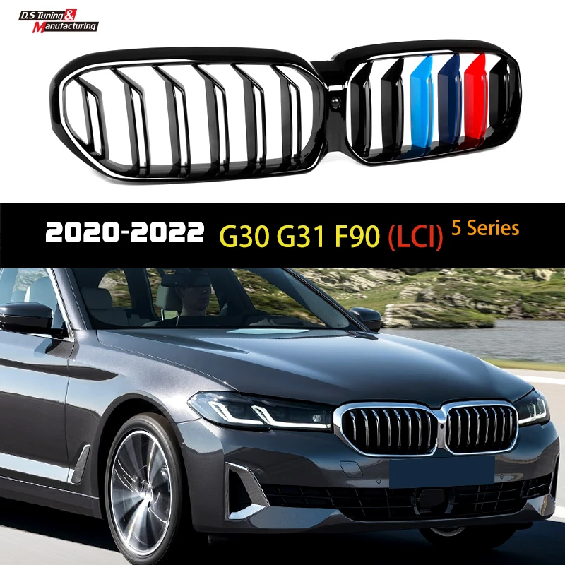 ORIGINAL BMW F90 M5 LCI Kühlergrill Nieren Kidney Grill Chrom