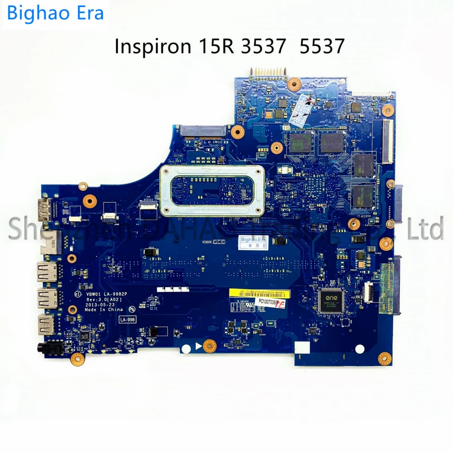 Placa-mãe Portátil para Dell i3 I54200u I7-4500u Cpu 2gb-gpu Cn0p28j8 01rfh 08mvm8 Vbw00 La-9982p La-9981p Cn-0p28j8 01rfh 08mvm8 - Imagem 4
