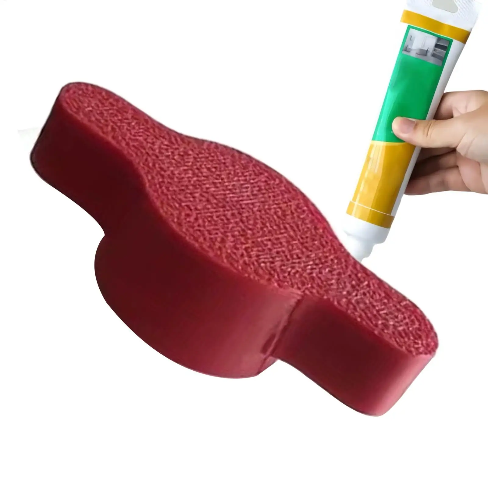 Caulk Saver Caps Anti-Drying Sealant Cover Moistureproof Caulk Caps for Tile Grouting Window Baseboard Indoor Kitchen Bathtub