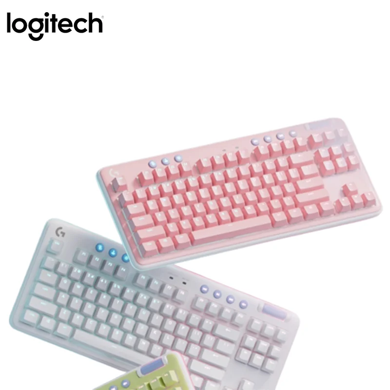

Новинка 2023, беспроводная механическая клавиатура Logitech G715, Киберспорт, 87 клавиш, Gx Механическая ось, Rgb для отправки подруге, подарок на день рождения
