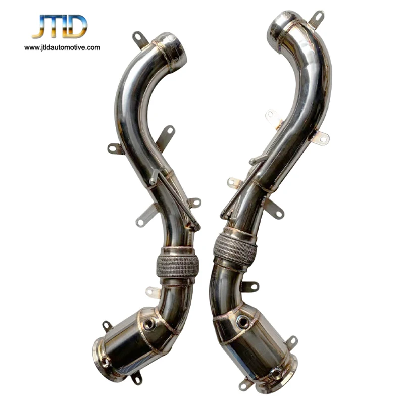 

Car Exhaust System Downpipe For MCLAREN 540C 570S Stainless Steel Muffler Down Pipe With/Without High Flow Catalytic