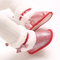 Winter Snow Baby Boots Newborn Warm Booties Soft Sole Shoes for Baby Girls Boys Infant Shoes Toddle 0-18Months 6