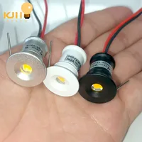Mini LED Spotlight Recessed Downlight, Dimmable Downlight, Ceiling Lamp, Showcase Display Lighting, 1W, DC12V, 15mm Cutout, IP65 1