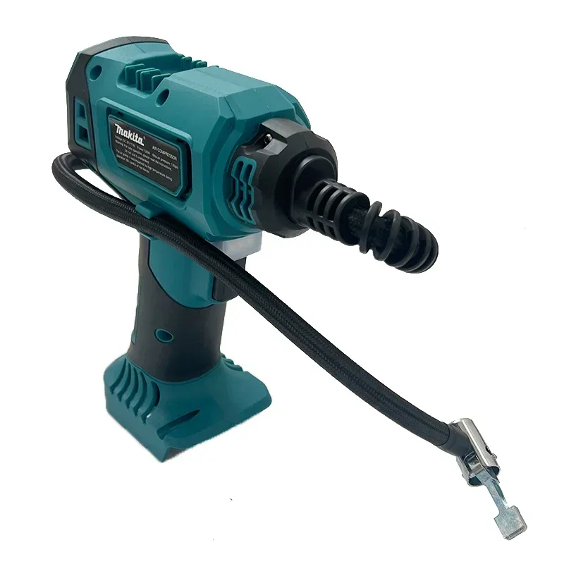 Makita Cordless Portable Electric Air Pump 12V Rechargeable Handheld Air Compressor For Cars For Makita 18V Battery