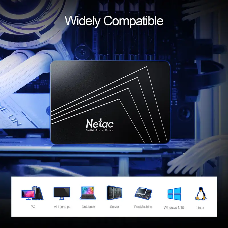 Netac SATA SSD Hard Drive 128GB 256GB 512GB 1TB 2TB SATA3 2.5Inch Disks Laptop Internal Hard Drive HDD Hard Disk for PC Laptop - Image 2