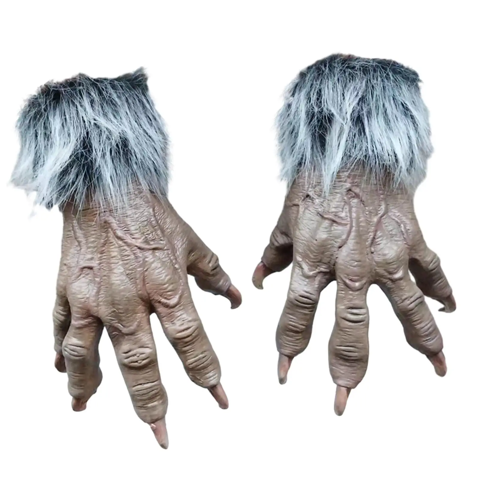 

Costume Gloves Scary Monster Animal Cosplay Wolf Claws for Carnival Dress up Role Play Haunted House