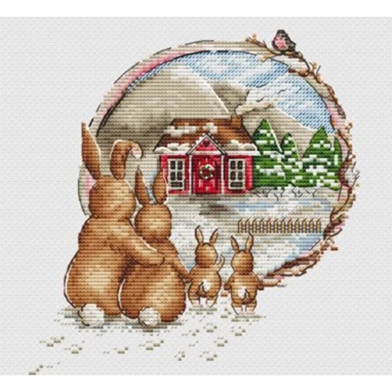 7398CrossStitchSetsCrossStitchPaintings14ct18ctStichCross