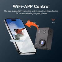 Outdoor WiFi 4K Action Camera Helmet Video Recording 4K/30FPS WiFi 2.0" 170D GPS 4X Zoom Underwater Waterproof Sports Camera - Image 5