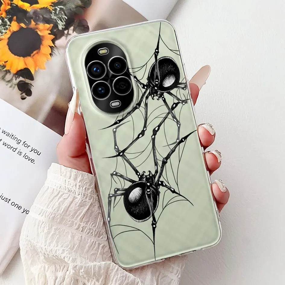 Floral Butterfly Soft Silicone Phone Case - Clear Protective Cover