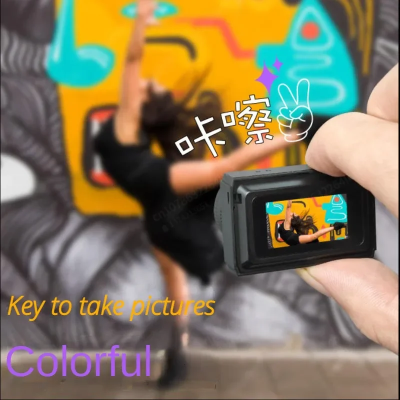 1080p Mini Camera with Screen CMOS Indoor Outdoor Sports Portable Vintage Very Small Mini Camera Video Recorder camera keychain