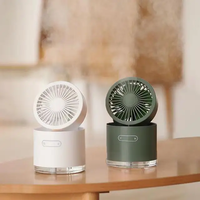 Víz Utáni Hordozható Kézi Ventilátor 3 Sebességű Usb Asztali Elektromos Nyári Hűtő Légkondicionáló Kemping Utazási Piknik - Image 2