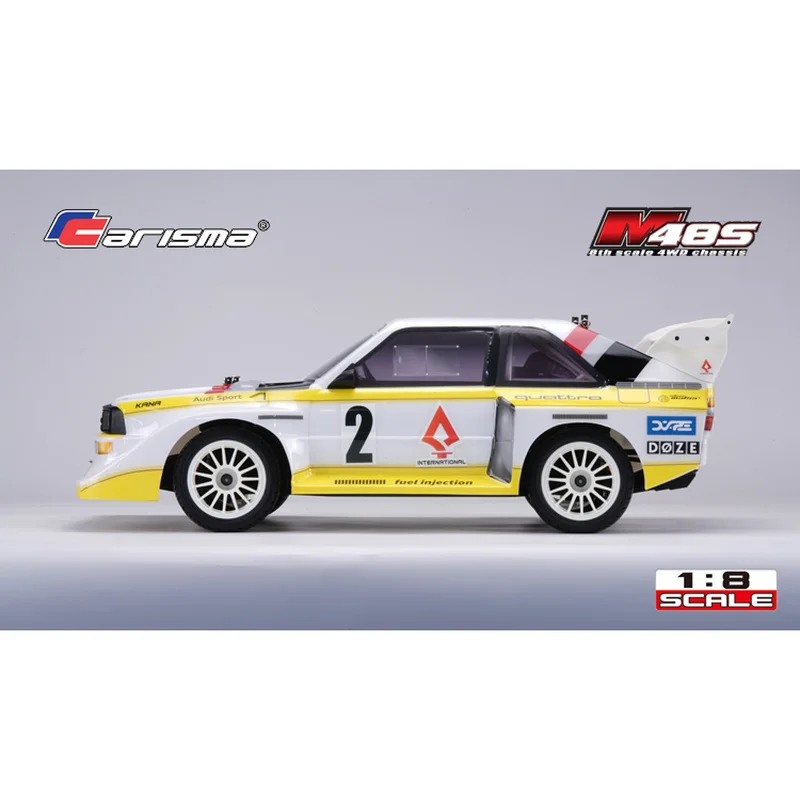 Carisma M48S Audi full-size 1:8 electric brushless four-wheel drive remote control car simulation car rally car model car gift 5